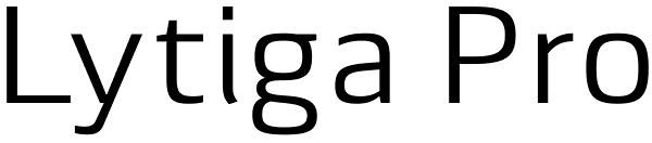 Lytiga Pro Font