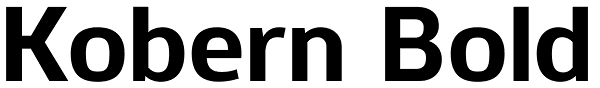 Kobern Bold Font