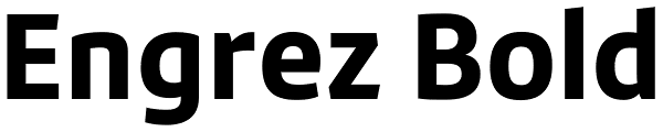 Engrez Bold Font