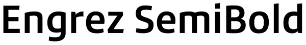 Engrez SemiBold Font