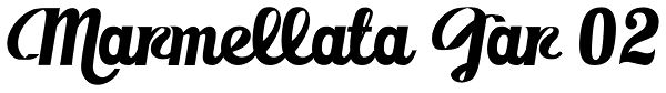 Marmellata Jar 02 Font