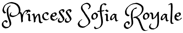 Princess Sofia Royale Font