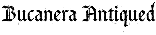 Bucanera Antiqued Font