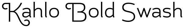 Kahlo Bold Swash Font