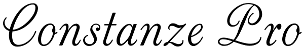 Constanze Pro Font