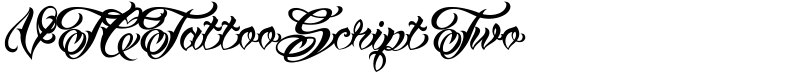 VTCTattooScriptTwo Font