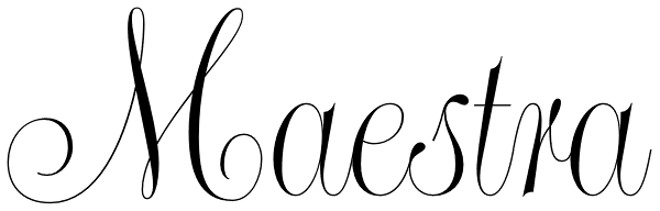 Maestra Font