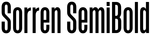 Sorren SemiBold Font