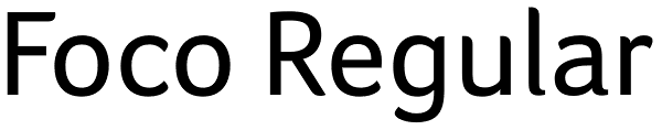 Foco Regular Font