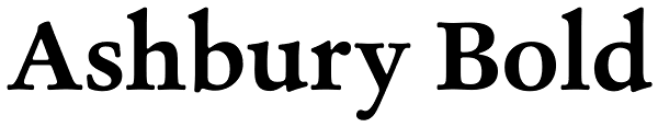 Ashbury Bold Font