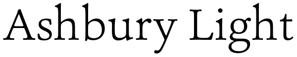 Ashbury Light Font