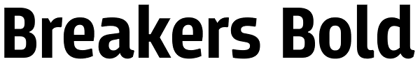 Breakers Bold Font