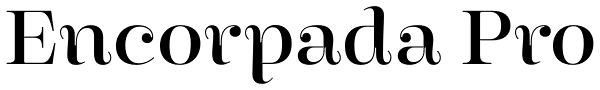 Encorpada Pro Font