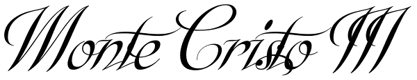 Monte Cristo III Font