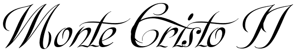 Monte Cristo II Font