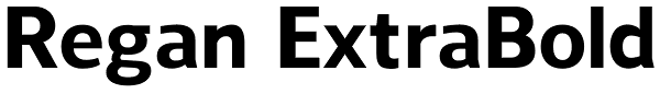 Regan ExtraBold Font
