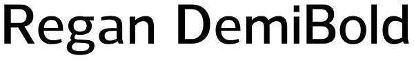 Regan DemiBold Font