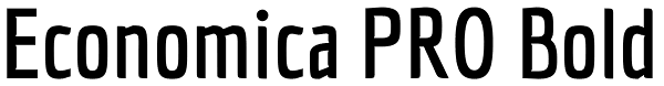 Economica PRO Bold Font