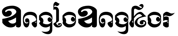 AngloAngkor Font