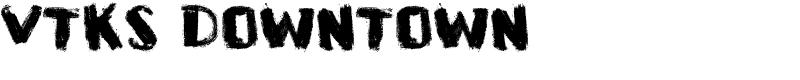VTKS DOWNTOWN Font
