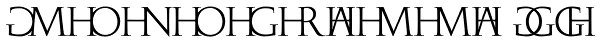 Monogramma GH Font