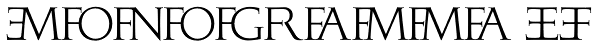 Monogramma EF Font