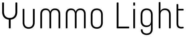 Yummo Light Font