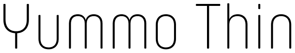 Yummo Thin Font