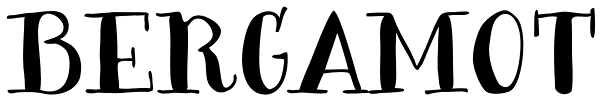 Bergamot Font