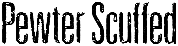 Pewter Scuffed Font