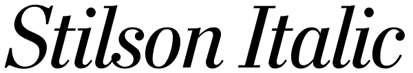 Stilson Italic Font