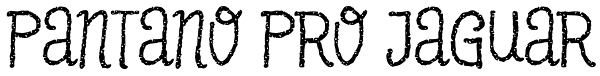 Pantano Pro Jaguar Font