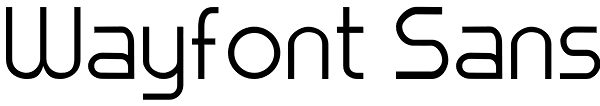 Wayfont Sans Font