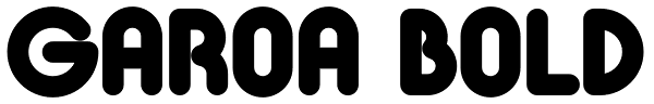 Garoa Bold Font