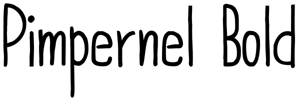 Pimpernel Bold Font