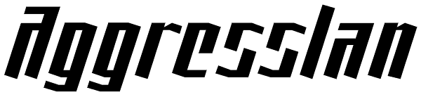 AggressIan Font