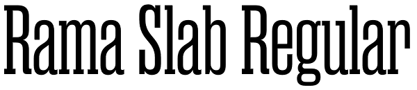 Rama Slab Regular Font