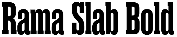 Rama Slab Bold Font