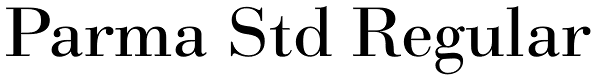 Parma Std Regular Font