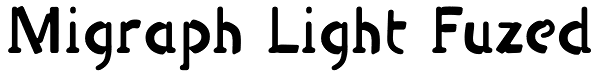 Mi Graph Migraph Font | Font Spy