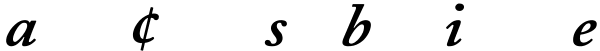 Adobe Caslon SemiBold Italic Expert Font