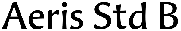 Aeris Std B Font