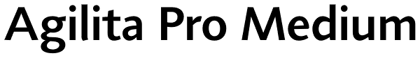 Agilita Pro Medium Font