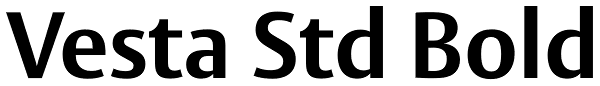 Vesta Std Bold Font