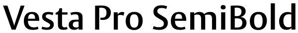 Vesta Pro SemiBold Font