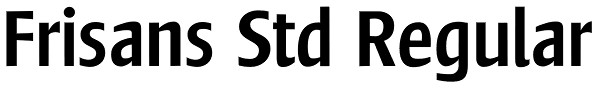 Frisans Std Regular Font