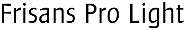 Frisans Pro Light Font