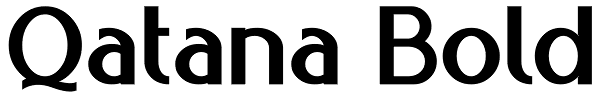 Qatana Bold Font