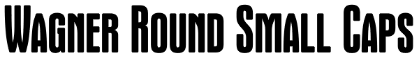 Wagner Round Small Caps Font