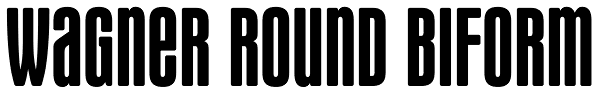 Wagner Round Biform Font